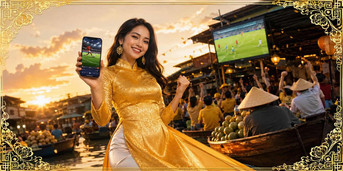 Bối cảnh Cần Thơ gắn với người dùng đọc ưu đãi thể thao trên điện thoại